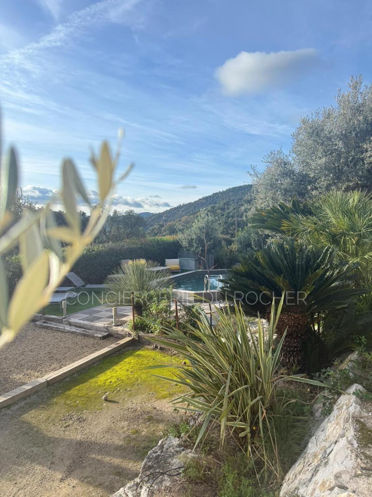 Sublime Villa Climatisee Avec Piscine Vue Mer Et Collines Le Plan-de-la-Tour Exteriér fotografie