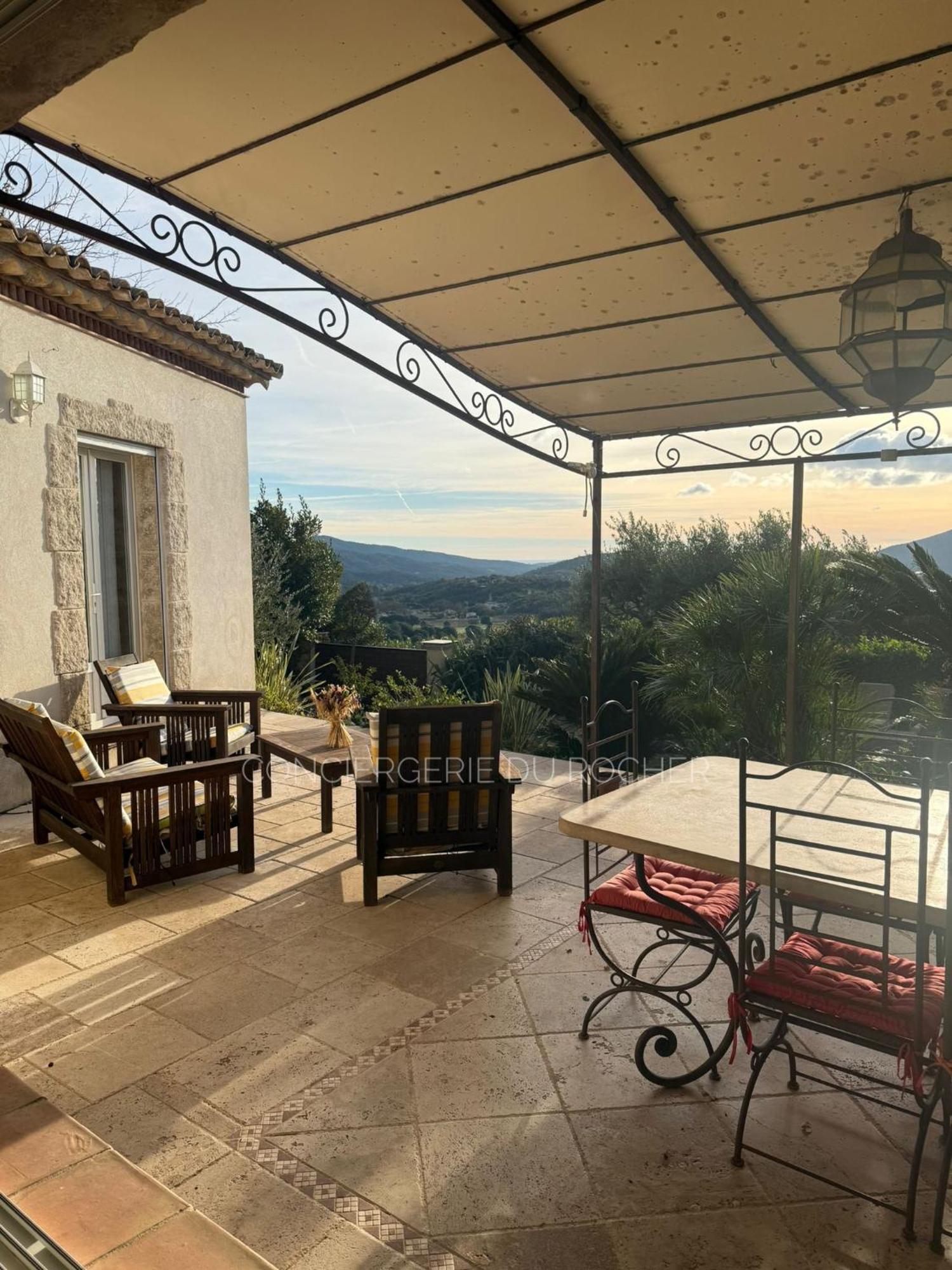 Sublime Villa Climatisee Avec Piscine Vue Mer Et Collines Le Plan-de-la-Tour Exteriér fotografie